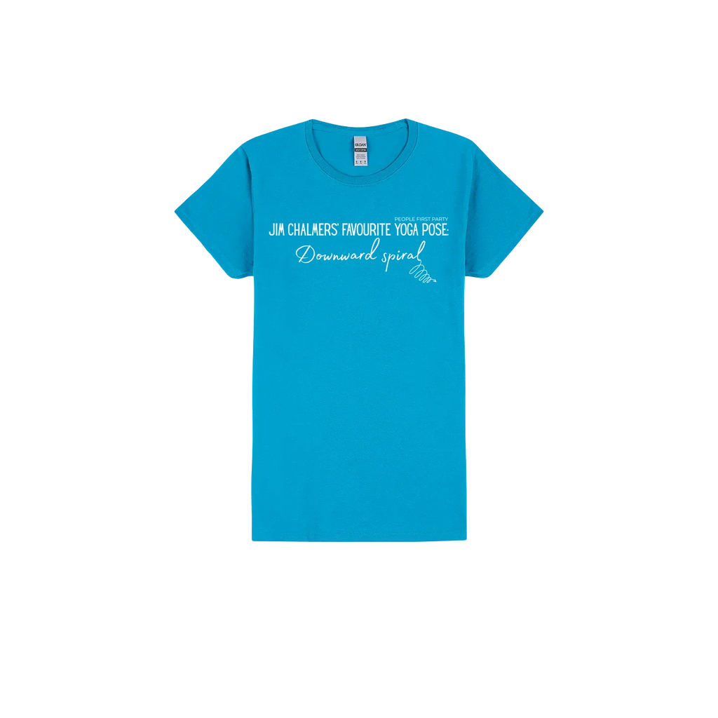 Sapphire front flat lay