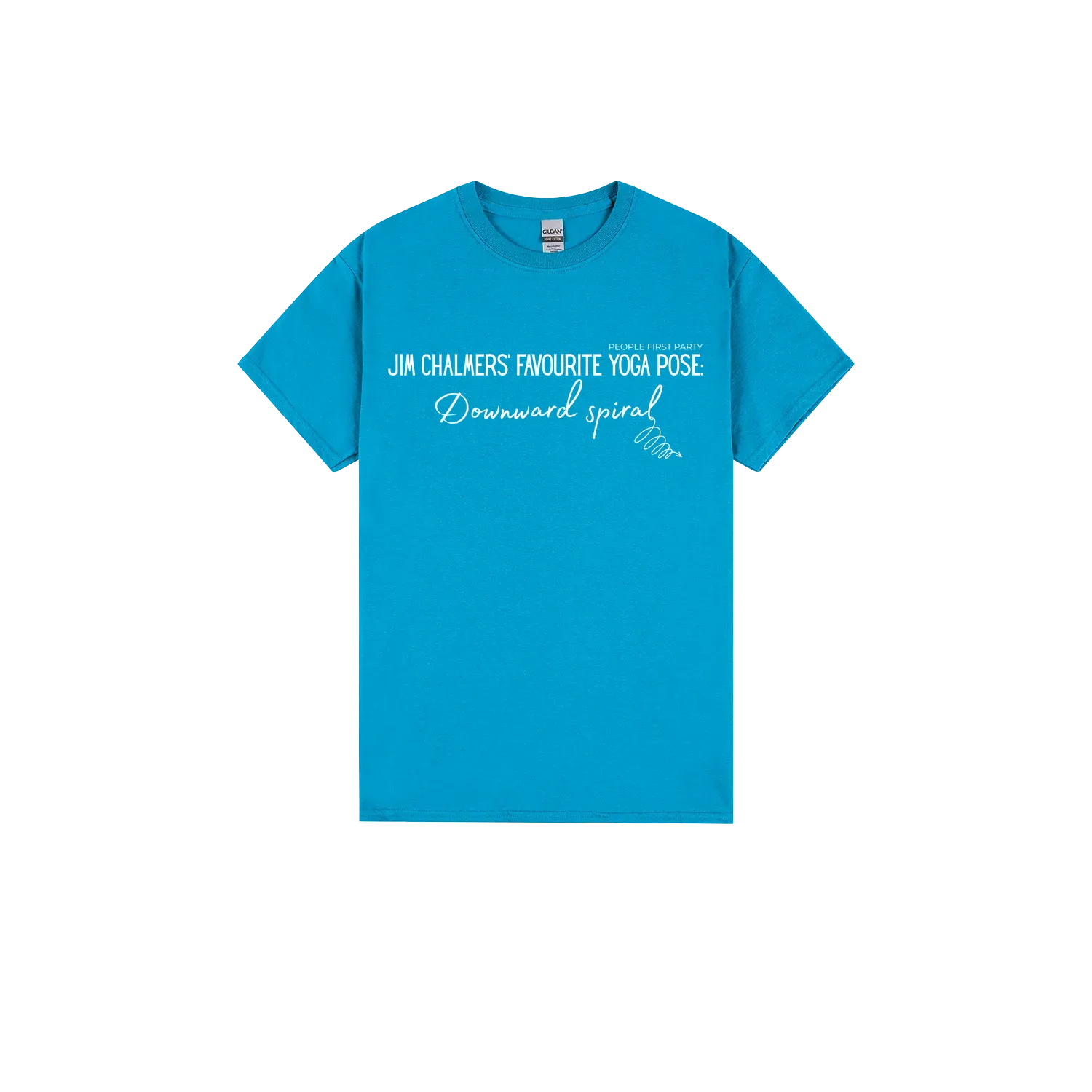 Sapphire front flat lay