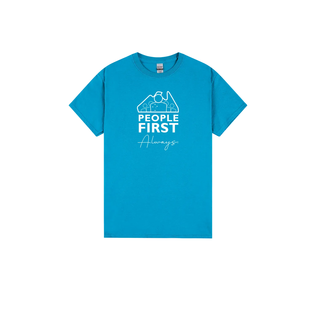 Sapphire front flat lay