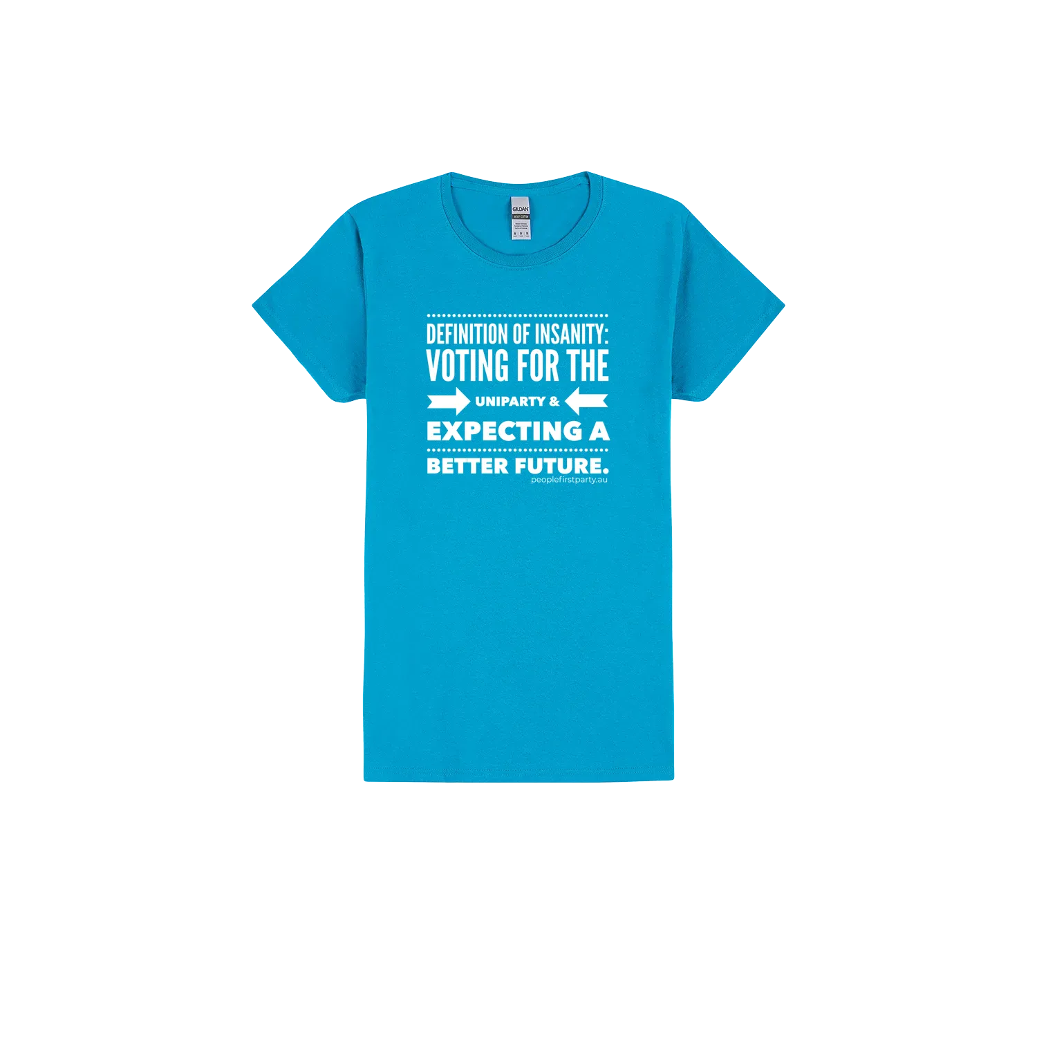 Sapphire front flat lay