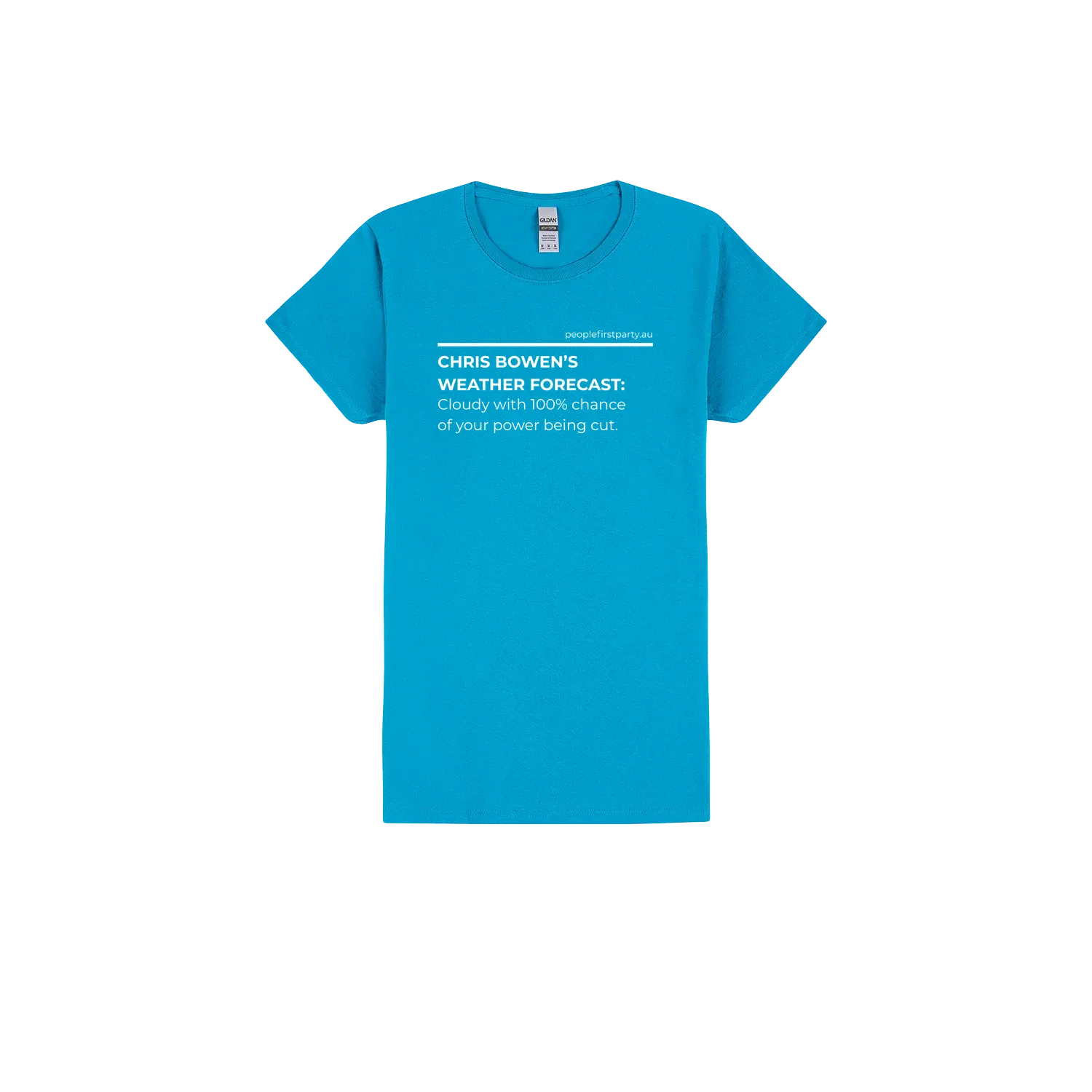 Sapphire front flat lay