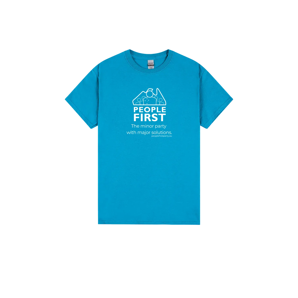 Sapphire front flat lay