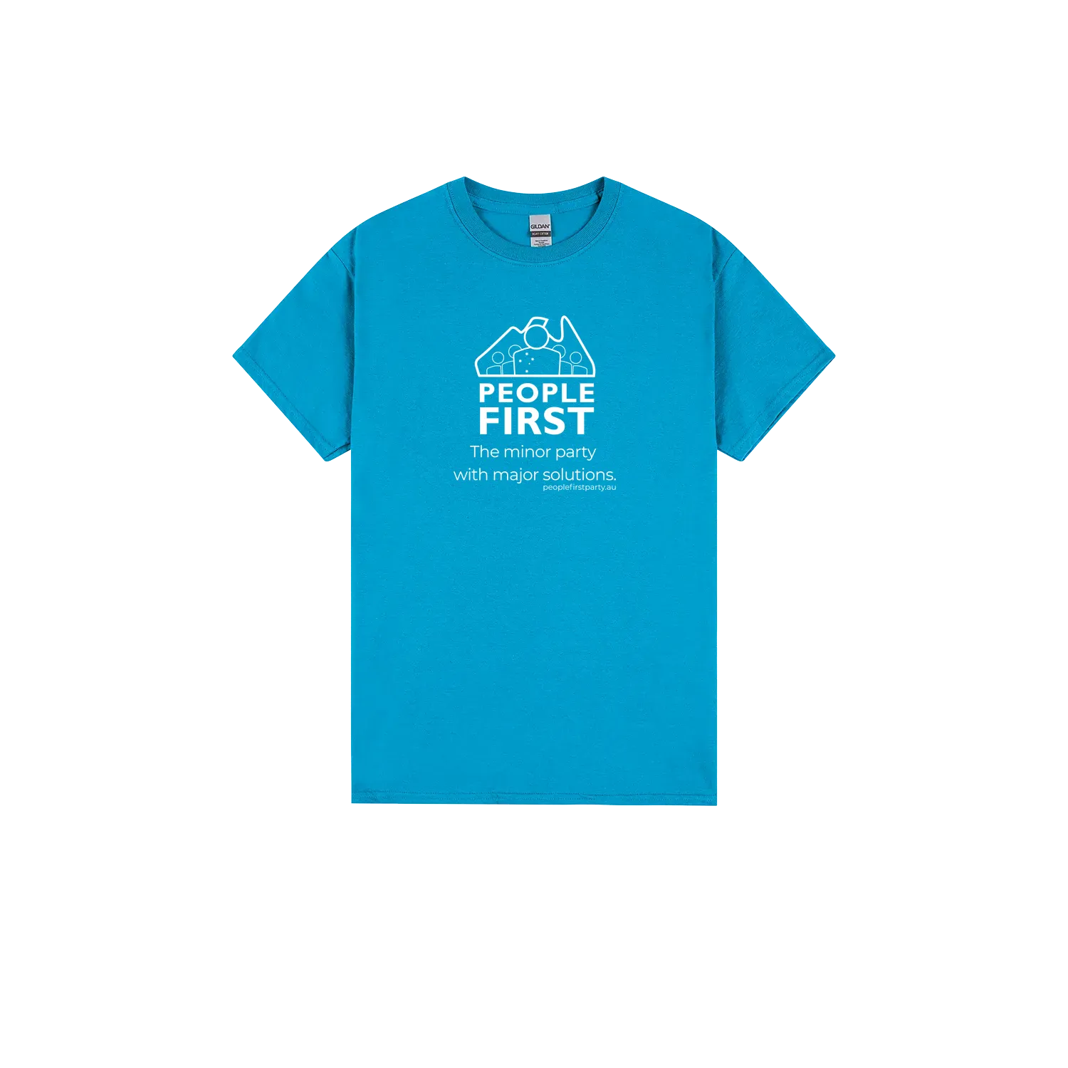 Sapphire front flat lay