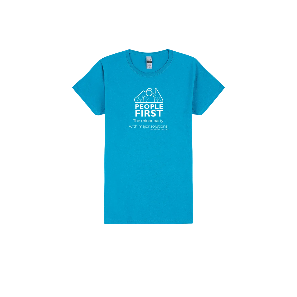 Sapphire front flat lay