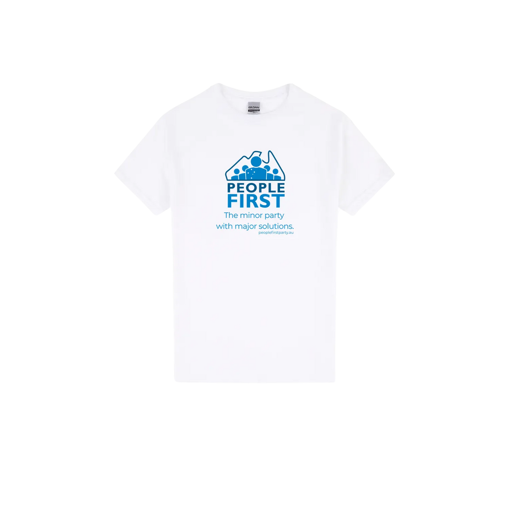 White front flat lay