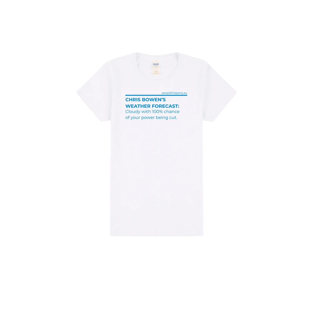 White front flat lay